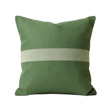 Ash Branch Filled Accent Pillow - Green