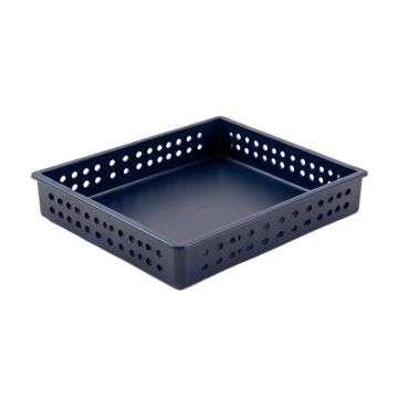 Reed Edge Empty Under-Desk Cable Tray - Navy