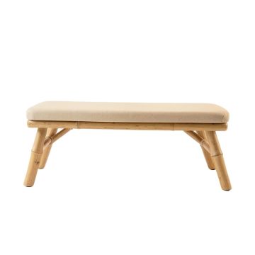 Hill Bluff Indoor Bench - Beige