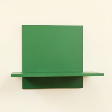 Wren Bridge Wall-Mounted Shelf - Green (synthetic illustration; no displayed measurements)