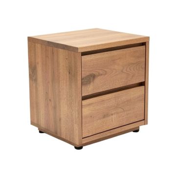 Teter Solid Wood 2 - Drawer End Table (synthetic illustration; no displayed measurements)