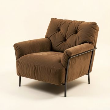 Horning 27.9 '' Wide Tufted Papasan Chair (synthetic illustration; no displayed measurements)