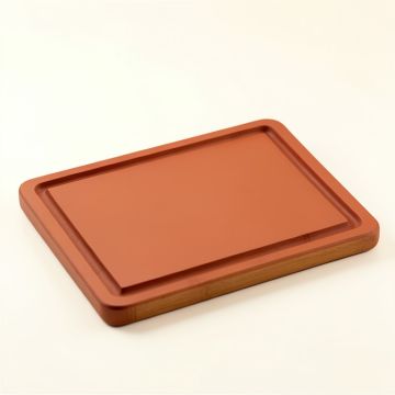 Cedar Bend Cutting Board - Terracotta (synthetic illustration; no displayed measurements)