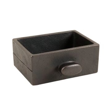 Cast Iron Cabinet Center To Center Drawer 3 1/4 '' Center To Center Bin Pull (synthetic illustration; no displayed measurements)