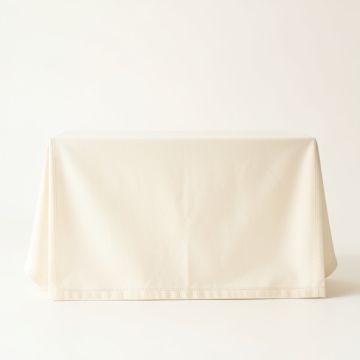 Hill Dale Flat Bed Sheet - Cream (synthetic illustration; no displayed measurements)