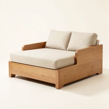 Agnew 71.65 '' Square Arm Sleeper (synthetic illustration; no displayed measurements)