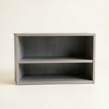 Holly Branch Low Bookcase - Gray (synthetic illustration; no displayed measurements)