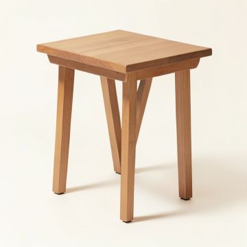 Lowery Solid Wood Side Table (synthetic illustration; no displayed measurements)