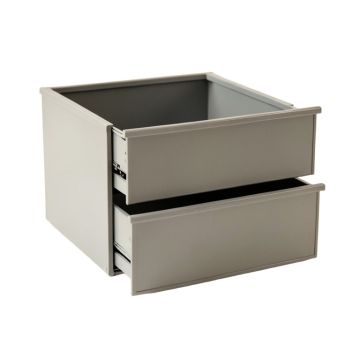 Briar Field Under-Desk Drawer Unit - Gray