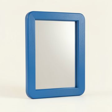 Willow Bridge Framed Wall Mirror - Blue (synthetic illustration; no displayed measurements)