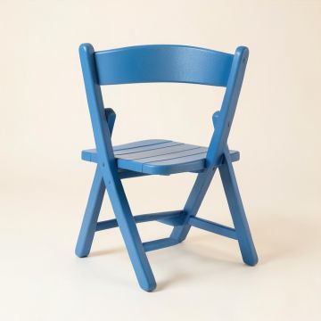 Dawn Crossing Folding Outdoor Chair - Blue (synthetic illustration; no displayed measurements)