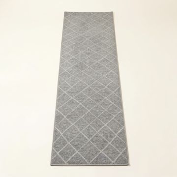 Dune Canyon Narrow Runner Rug - Gray (synthetic illustration; no displayed measurements)