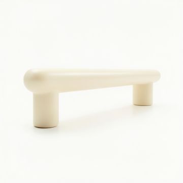 Laurel Crossing Cabinet Handle Without Packaging - Cream (synthetic illustration; no displayed measurements)