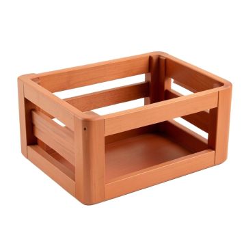 Holly Bluff Empty Furniture-Style Pet Crate - Terracotta