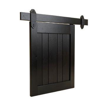 Big Wheel Style Sliding Wood Track Kit Barn Door Hardware