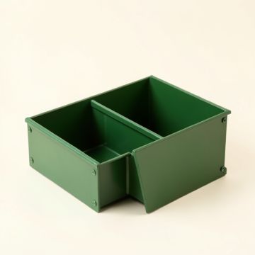 Vale Bend Empty Coffee-Station Organizer - Green (synthetic illustration; no displayed measurements)