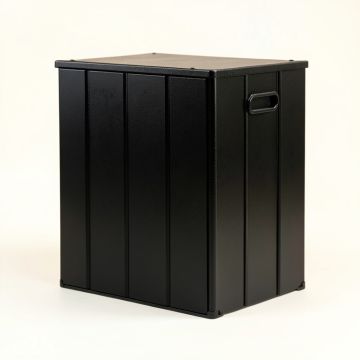 River Dale Closed Outdoor Storage Box - Black (synthetic illustration; no displayed measurements)