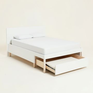 Prasanna House Twin Platform Bed With Trundle (synthetic illustration; no displayed measurements)