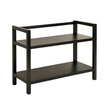 Alder Bluff Empty Countertop Canister Rack - Black