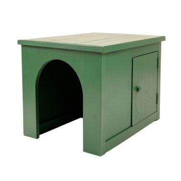 Heath Bluff Empty Furniture-Style Litter Enclosure - Green