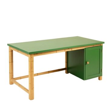 Bay Crossing Empty Workshop Workbench - Green
