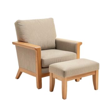 Aine 33.5 '' Wide Armchair And Ottoman