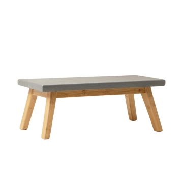 Cedar Bend Indoor Bench - Gray