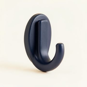 Ash Crossing Wall-Mounted Robe Hook - Navy (synthetic illustration; no displayed measurements)