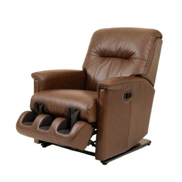 Epone 27.5 '' Wide Faux Leather Power Lift Assist Standard Recliner With Massager