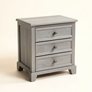 Benedetta Designed Wooden 3 Drawer Nightstand (synthetic illustration; no displayed measurements)