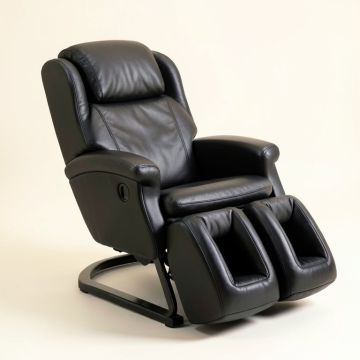 Barber Shampoo Salon Reclining Massage Chair (synthetic illustration; no displayed measurements)
