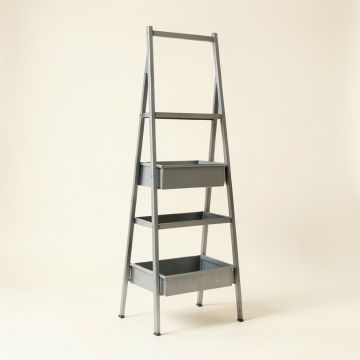 Summit Arc Empty Vertical Garden Frame - Gray (synthetic illustration; no displayed measurements)