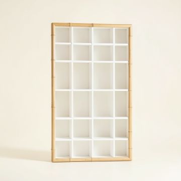 Bay Brook Empty Vertical Garden Frame - White (synthetic illustration; no displayed measurements)