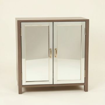 Kaysen 2 Door Mirrored Accent Cabinet (synthetic illustration; no displayed measurements)
