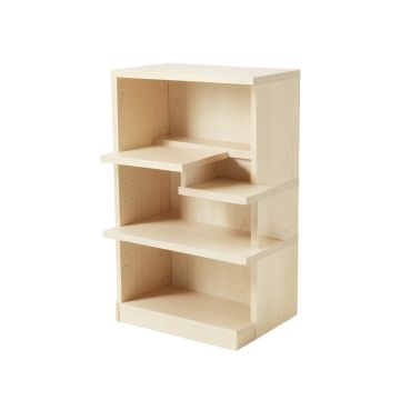 Ash Brook Desktop Shelving Unit - Ivory