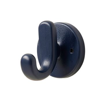 Hazel Branch Wall-Mounted Robe Hook - Navy