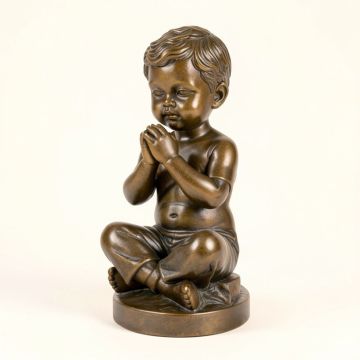 Sillitto Praying Boy Statue (synthetic illustration; no displayed measurements)