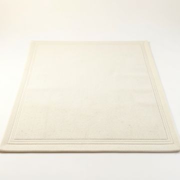 Linden Crest Rectangular Outdoor Rug - Ivory (synthetic illustration; no displayed measurements)