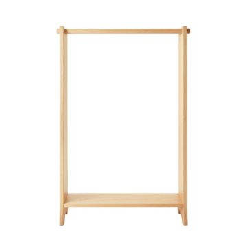 Birch Crest Empty Garment Rack - Beige