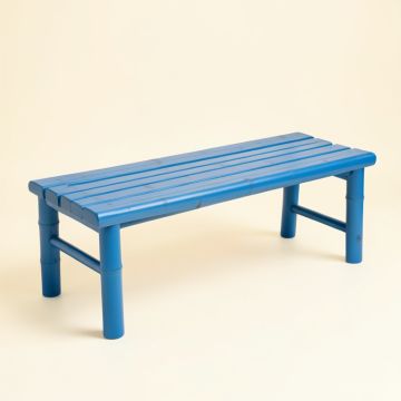Brook Crossing Indoor Bench - Blue (synthetic illustration; no displayed measurements)