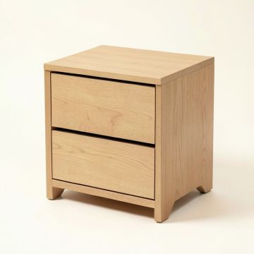 Finbarr 2 - Drawer Nightstand In Light Brown (synthetic illustration; no displayed measurements)