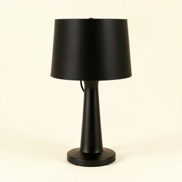 Swart 26.4 '' Black Table Lamp (synthetic illustration; no displayed measurements)