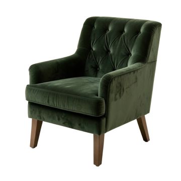 Kerrville Tufted Velvet Upholstered Side Chair