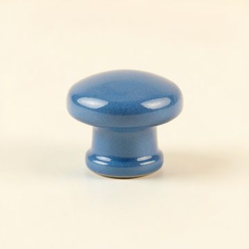 Willow Branch Cabinet Knob Without Packaging - Blue (synthetic illustration; no displayed measurements)