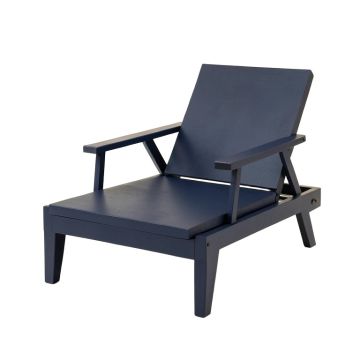 Spruce Branch Outdoor Lounge Chair - Navy