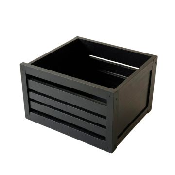 Moss Brook Empty Furniture-Style Litter Enclosure - Black