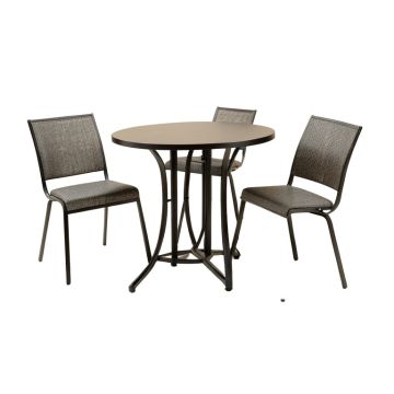 Scoville Aluminum 3 Piece Bistro Set