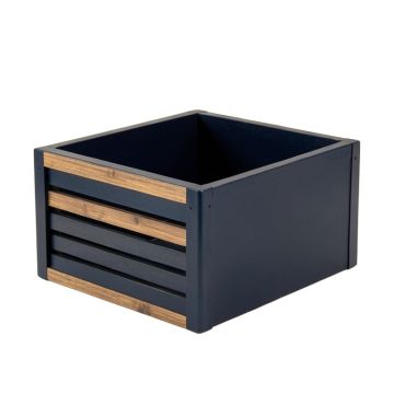 Lake Bluff Empty Furniture-Style Litter Enclosure - Navy