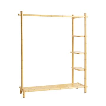 Meadow Arc Empty Garment Rack - Ivory (synthetic illustration; no displayed measurements)