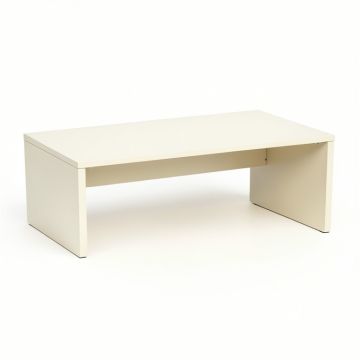 Clay Branch Desktop Monitor Riser - Ivory (synthetic illustration; no displayed measurements)